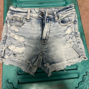 american eagle jean shorts